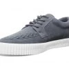 Hurly-Burly TUK Grey Suede Sneakers