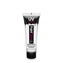 Paint Glow UV Body Paint: White Facepaint
