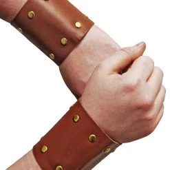 Sweidas International Tan Brown Roman Wristbands