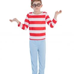 Hurly-Burly Kid's Where's Wally Costume