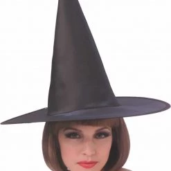 Smiffys Adult's Black Witches Hat
