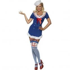 Smiffys Fever Ahoy! Sailor Costume Uniforms