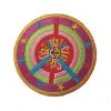 Hurly-Burly Iron-on Patches Trippy Peace Iron On Patch