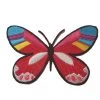 Hurly-Burly (p) Colourful Butterfly Iron On Patch