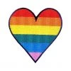 DHGate Rainbow Heart Iron On Patch