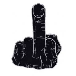 DHGate Middle Finger Patch Iron-on Patches