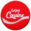 Hurly-Burly (p) Iron-on Patches Enjoy Cocaine Iron On Patch 2 Hurly-Burly (p) Iron-on Patches Enjoy Cocaine Iron On Patch