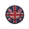 Hurly-Burly (p) British Smiley Iron-on Patches