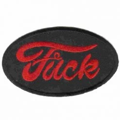 Hurly-Burly (p) Fuck Iron On Patch Iron-on Patches