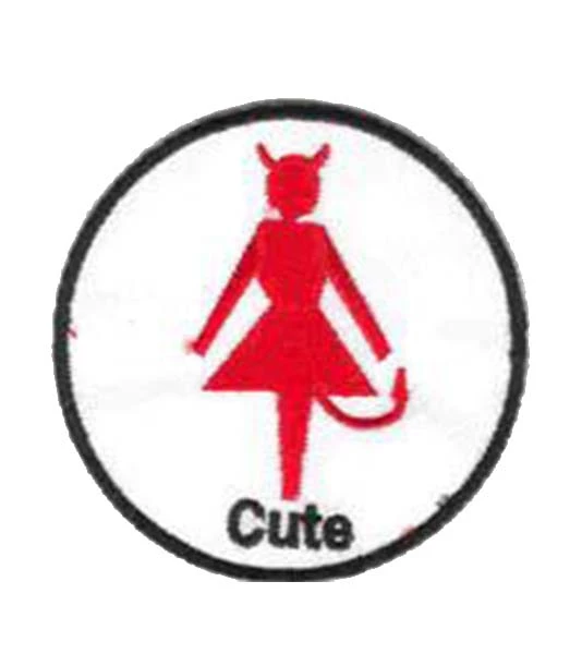 Hurly-Burly (p) Iron-on Patches Cute (She Devil) Iron On Patch 3 Hurly-Burly (p) Iron-on Patches Cute (She Devil) Iron On Patch