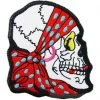 Hurly-Burly (p) Gypsy Skull Iron On Patch