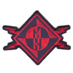 DHGate Iron-on Patches Red & Black Iron On Patch