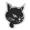 Hurly-Burly (p) Black Cat Iron On Patch Iron-on Patches