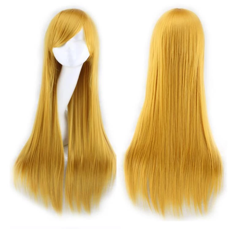 DHGate Costume Accessories Honey Blonde Long Straight Cosplay Wig 3 DHGate Costume Accessories Honey Blonde Long Straight Cosplay Wig