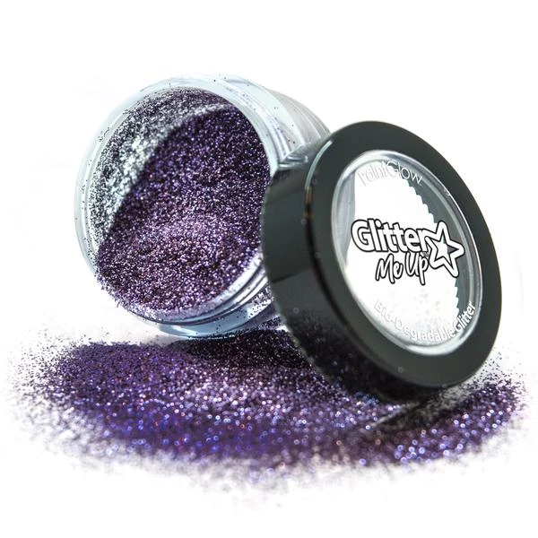 Paint Glow Bio Degradable Glitter - Parma Violet 3 Paint Glow Bio Degradable Glitter - Parma Violet