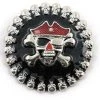 Hurly-Burly Pirate Skull & Crossbones Belt Buckle