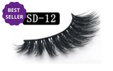 DHGate Mink False Eyelashes #12 Hair & Beauty