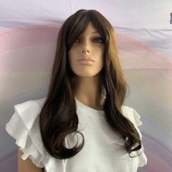 Bell's Wigs Chocolate Brown Mid Length Curly Wig