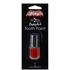 Global Colours Global Red Tooth Paint 5mL Special FX Makeup