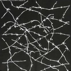 Hurly-Burly (b) Bandanas Barbed Wire Print Bandana