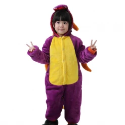 Hurly-Burly Book Week Kid's Purple Dragon Onesie