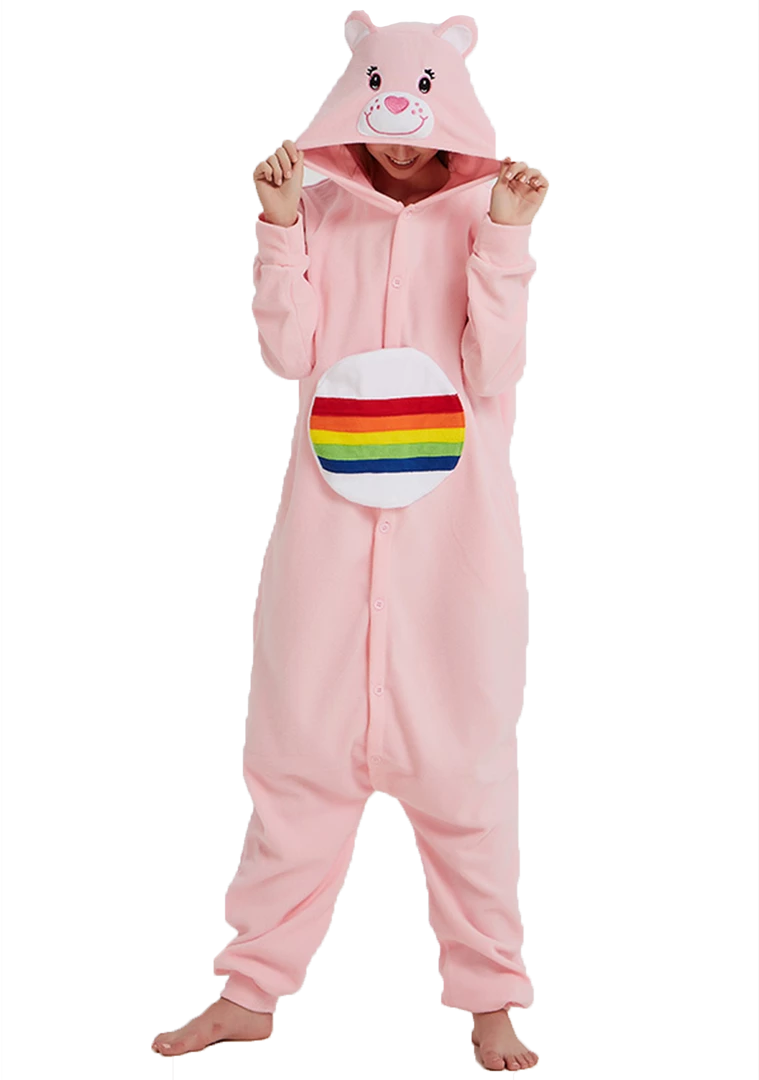 Hurly-Burly Onesies Pink Bear Onesie 3 Hurly-Burly Onesies Pink Bear Onesie