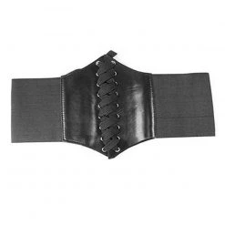 Jacky Wang Belts & Harnesses Black Corset Belt