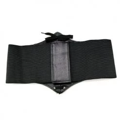 Jacky Wang Belts & Harnesses Black Corset Belt