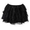 AnneCart Tutus & Petticoats Black Lace 3-Tiered Tutu Skirt