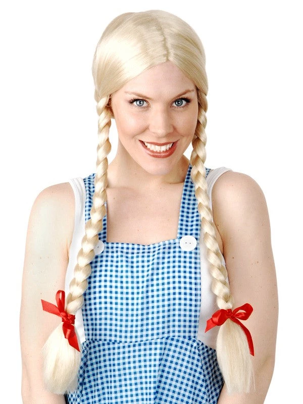 TomFoolery Long Blonde Plaits Wig Oktoberfest Costumes And Accessories 3 TomFoolery Long Blonde Plaits Wig Oktoberfest Costumes And Accessories