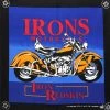 Hurly-Burly (b) Bandanas Blue Irons Motocycle Bandana