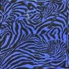 Hurly-Burly (b) Blue Zebra Print Bandana Bandanas