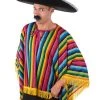 TomFoolery Bright Mexican Poncho
