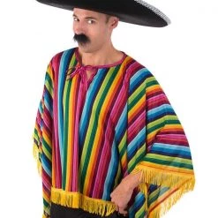 TomFoolery Bright Mexican Poncho