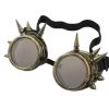 Malltop Bronze Steampunk Goggles With Spikes