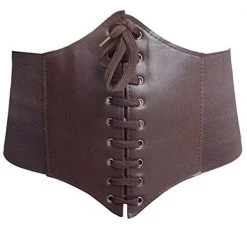 Jacky Wang Brown Corset Belt