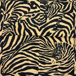 Hurly-Burly (b) Brown Zebra Print Bandana
