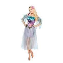 Trademart Blue And Purple Fairy Costume Adults