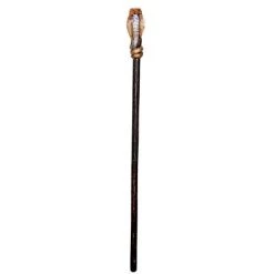 Sweidas International 54 Inch Gold Cobra Staff