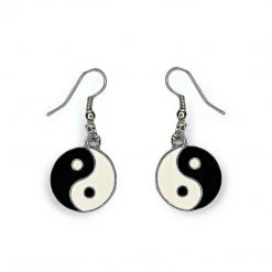 Hurly-Burly (j) Jewellery Yin And Yang Dangle Earrings