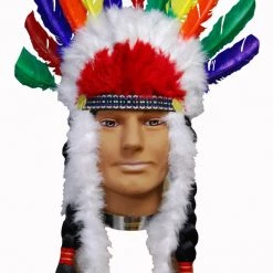 Unknown Cowboy & Western Indian Headdress