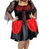 Hurly-Burly Plus Size Vampire Costume