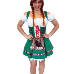 Sweidas Green Alpine Girl Oktoberfest Costume Oktoberfest Costumes And Accessories