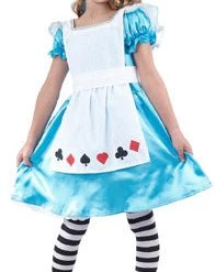 Hurly-Burly Girls Alice In Wonderland Costume