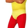 Sweidas 80's - 90's Workout & Hiphop Hulk Hogan Wrestler Costume