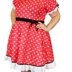 Sweidas Movies & TV Curvy Minnie Mouse Costume