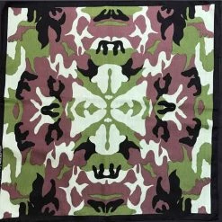 Hurly-Burly (b) Camo Bandana (green) Bandanas