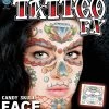 Tinsley Special FX Makeup Candy Skull Tattoo FX Transfer