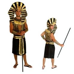 Hurly-Burly Men's Golden Pharaoh Costume International