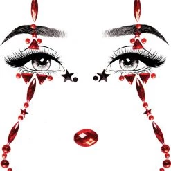 Leg Avenue Clown Adhesive Face Jewels